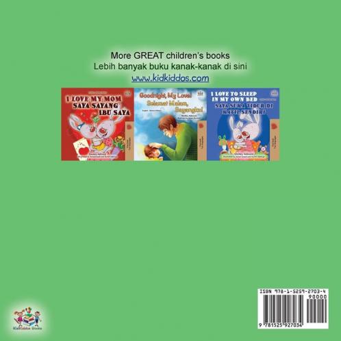 I Love to Brush My Teeth (English Malay Bilingual Book for Kids)