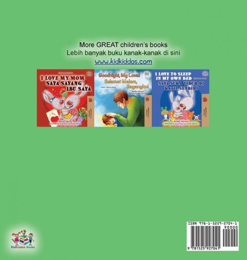 I Love to Brush My Teeth (English Malay Bilingual Book for Kids)