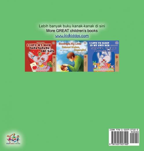 I Love to Brush My Teeth (Malay English Bilingual Children's Book)