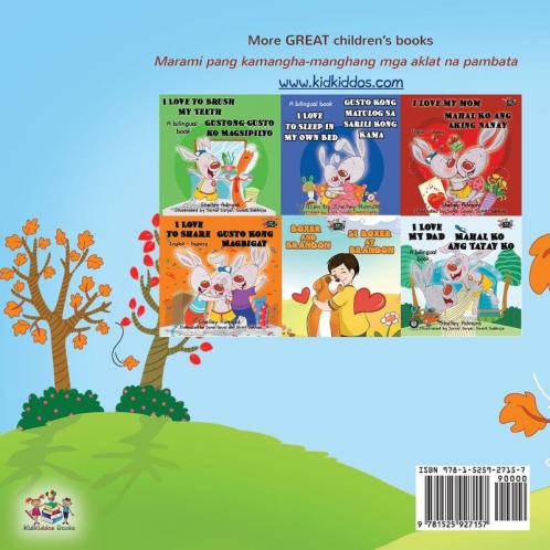 I Love Autumn (English Tagalog Bilingual Book for Kids)