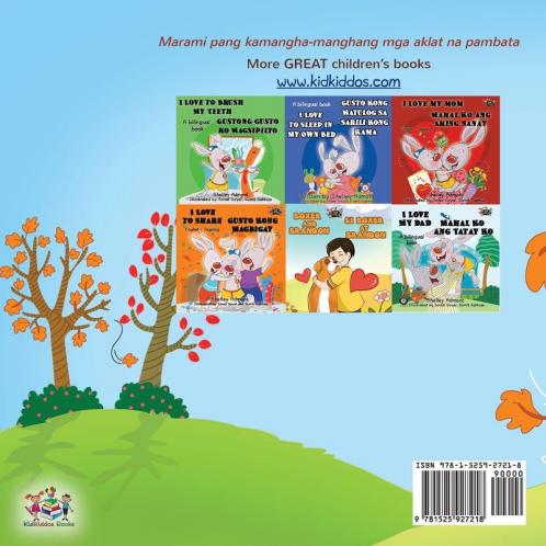 I Love Autumn (Tagalog English bilingual children's book)