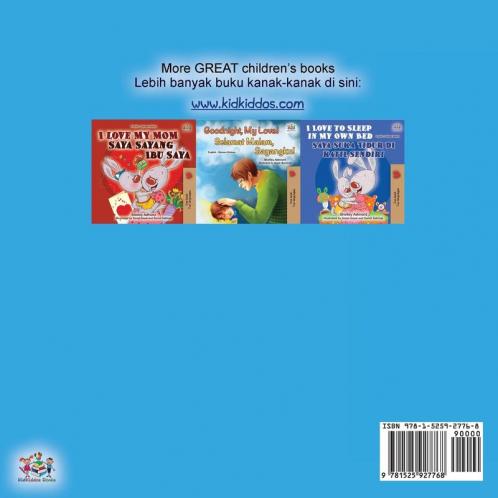 I Love to Keep My Room Clean (English Malay Bilingual Book for Kids)