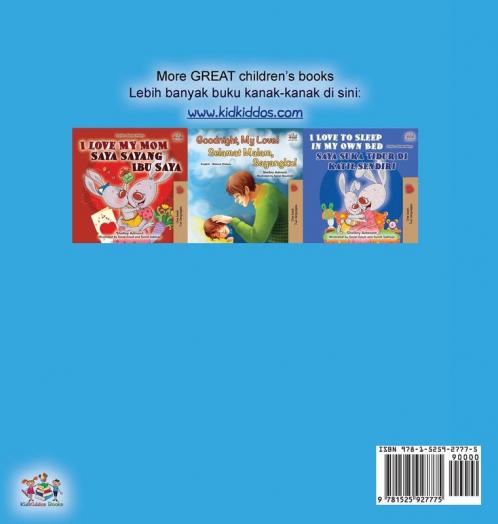 I Love to Keep My Room Clean (English Malay Bilingual Book for Kids)