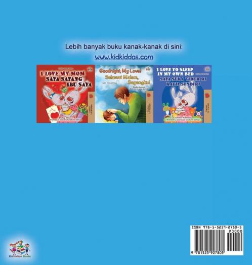 I Love to Keep My Room Clean (Malay Children's Book)