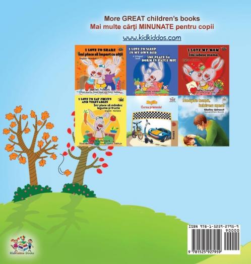 I Love Autumn (English Romanian Bilingual Book for Children)