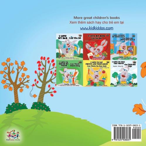 I Love Autumn (English Vietnamese Bilingual Book for Children)