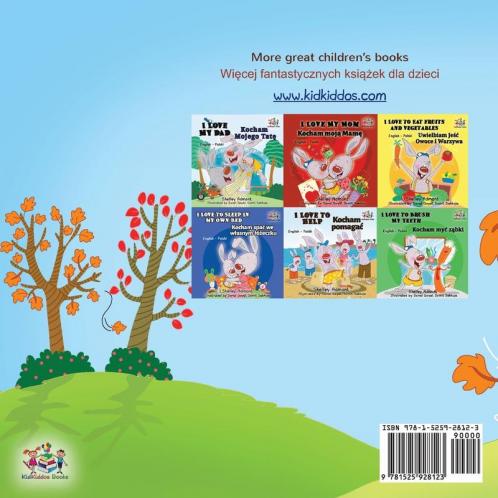 I Love Autumn (English Polish Bilingual Book for Children)