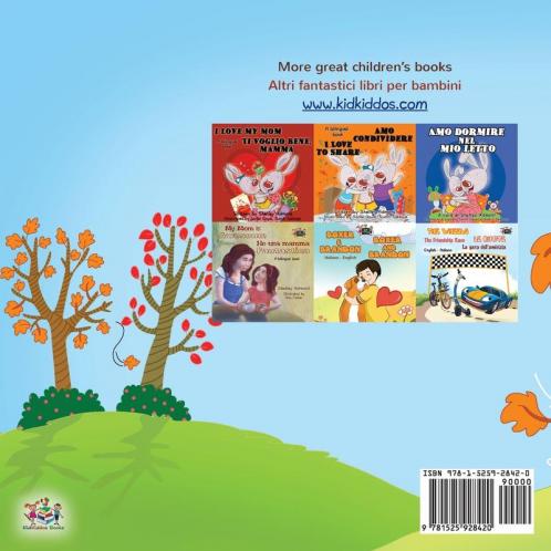 I Love Autumn (English Italian Bilingual Book for Kids)