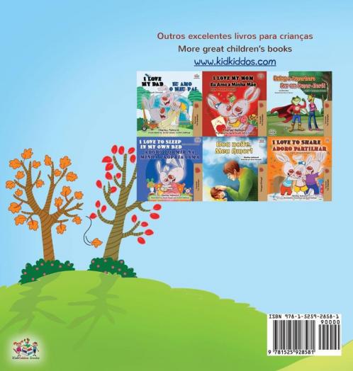 I Love Autumn (Portuguese English Bilingual Children's Book - Portugal)