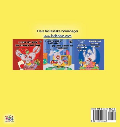 I Love to Eat Fruits and Vegetables (Danish edition)