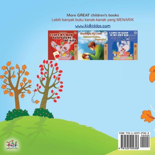I Love Autumn (English Malay Bilingual Book for Children)