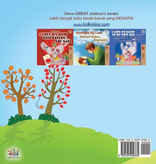 I Love Autumn (English Malay Bilingual Book for Children)