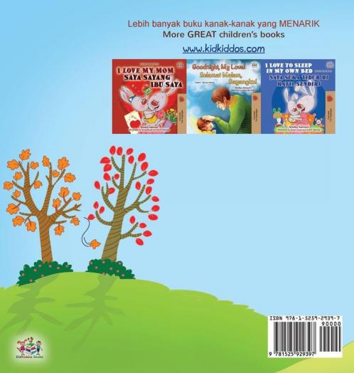 I Love Autumn (Malay English Bilingual Book for Kids)