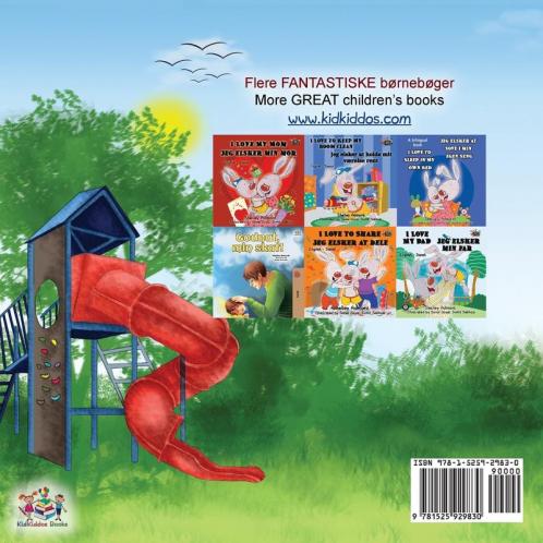 Let's play Mom! (Danish English Bilingual Book for Kids)