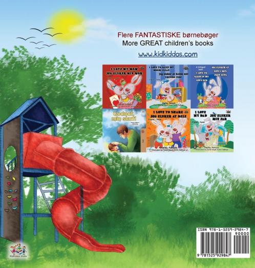 Let's play Mom! (Danish English Bilingual Book for Kids)