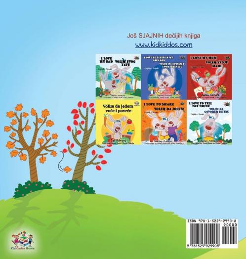 I Love Autumn (Serbian Book for Children -  Latin alphabet)