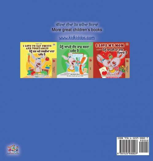 I Love to Sleep in My Own Bed (Punjabi English Bilingual Children's Book - India)