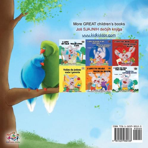 Goodnight My Love! (English Serbian Bilingual Book for Children - Latin alphabet)
