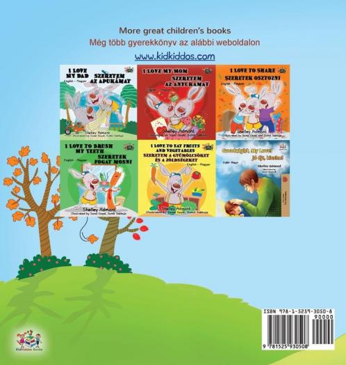 I Love Autumn (English Hungarian Bilingual Book for Children)