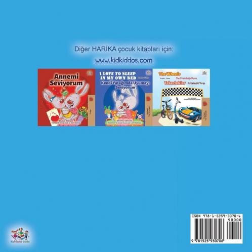I Love to Keep My Room Clean (Turkish Book for Kids)