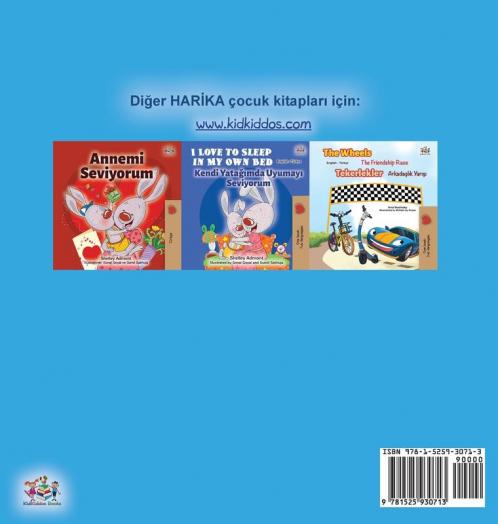 I Love to Keep My Room Clean (Turkish Book for Kids)