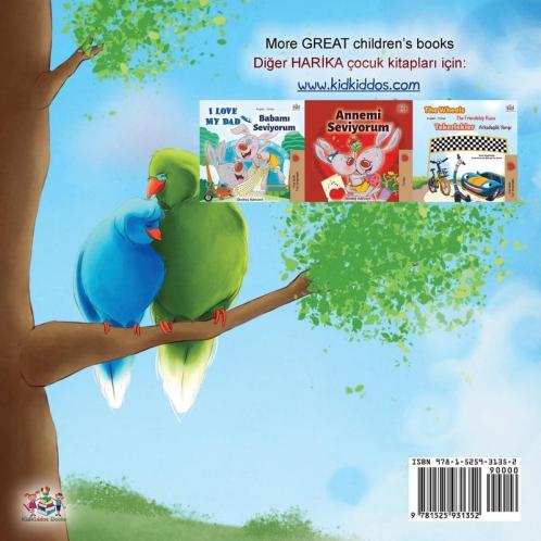 Goodnight My Love! (English Turkish Bilingual Book for Kids)