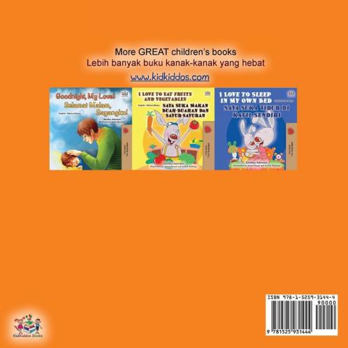 I Love to Share (English Malay Bilingual Book for Kids)