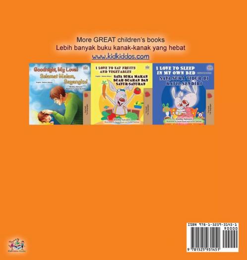 I Love to Share (English Malay Bilingual Book for Kids)