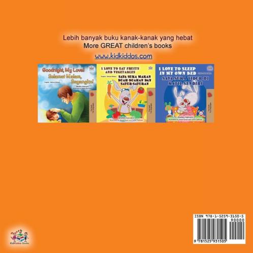 I Love to Share (Malay English Bilingual Children's Book)