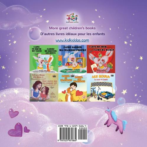 Sweet Dreams My Love (English French Bilingual Book for Kids)