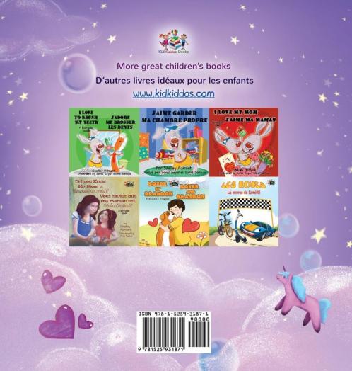 Sweet Dreams My Love (English French Bilingual Book for Kids)