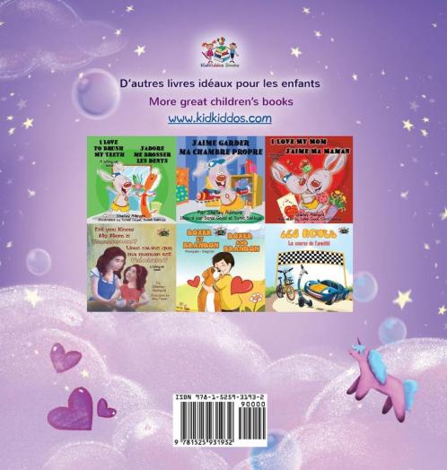 Sweet Dreams My Love (French English Bilingual Children's Book)