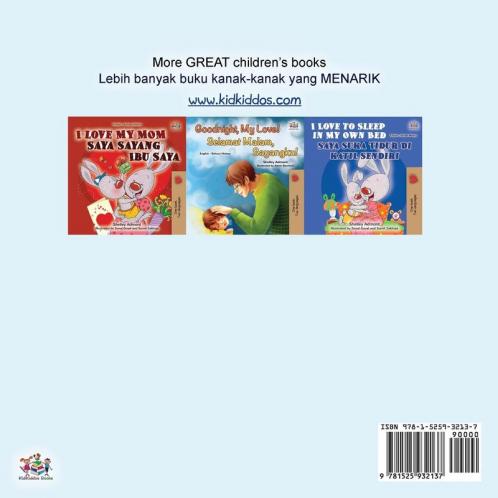 I Love My Dad (English Malay Bilingual Book for Kids)