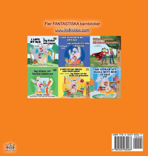 I Love to Share (Swedish Children's Book)