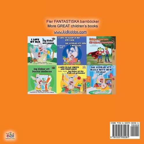 I Love to Share (Swedish English Bilingual Children's Book)