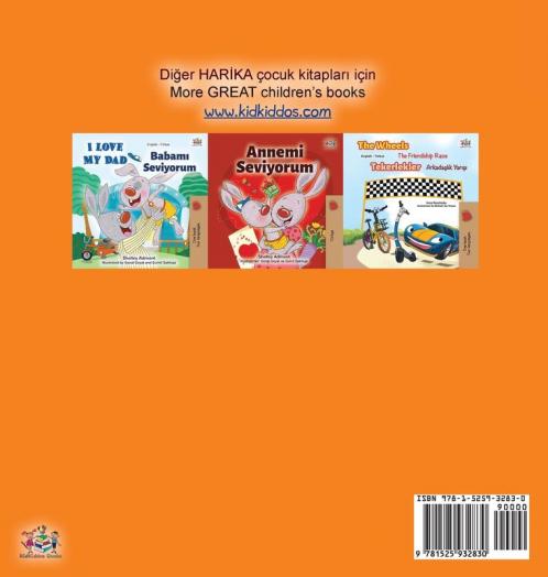 I Love to Share (Turkish English Bilingual Book for Children)