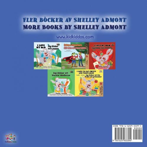 I Love to Sleep in My Own Bed (Swedish English Bilingual Book for Kids)