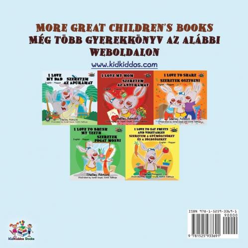 I Love to Help (English Hungarian Bilingual Book for Kids)