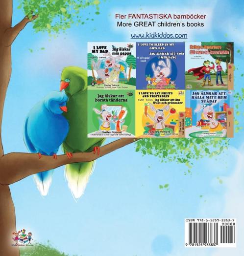 Goodnight My Love! (Swedish English Bilingual Book for Kids)