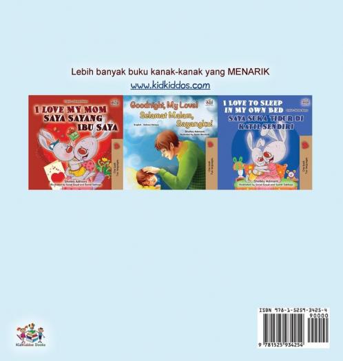 I Love to Help (Malay Children's Book)
