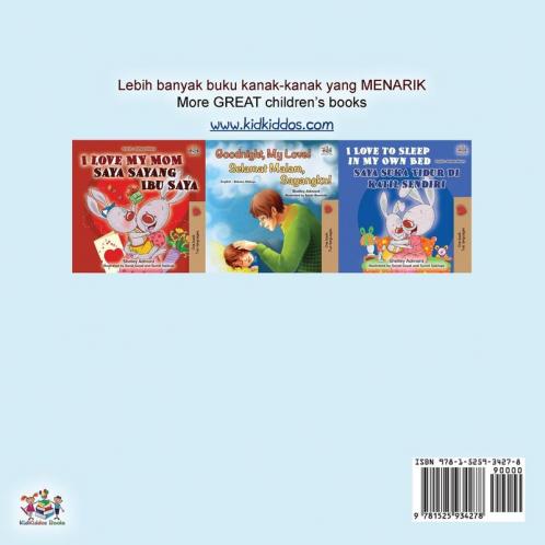 I Love to Help (Malay English Bilingual Children's Book)
