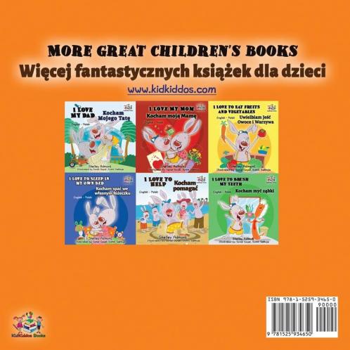 I Love to Share (English Polish Bilingual Children's Book)