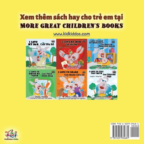 I Love to Eat Fruits and Vegetables (Vietnamese English Bilingual Book for Kids)