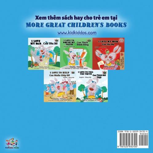 I Love to Keep My Room Clean (Vietnamese English Bilingual Book for Kids)
