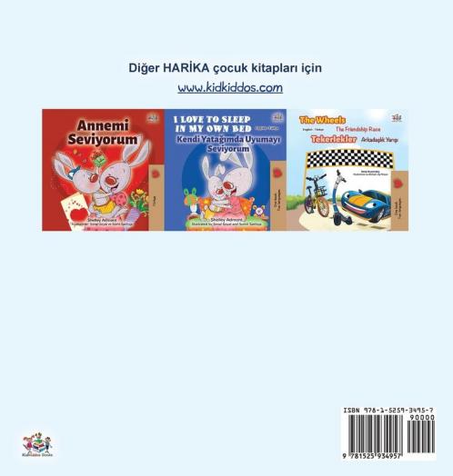 I Love to Tell the Truth (Turkish Book for Kids)
