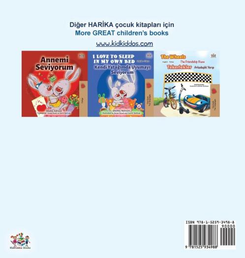 I Love to Tell the Truth (Turkish English Bilingual Book for Kids)
