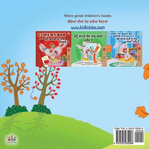 I Love Autumn (English Punjabi Bilingual Book for Kids)