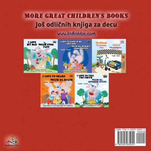 I Love My Mom (English Serbian Bilingual Chidlren's Book -Latin alphabet)