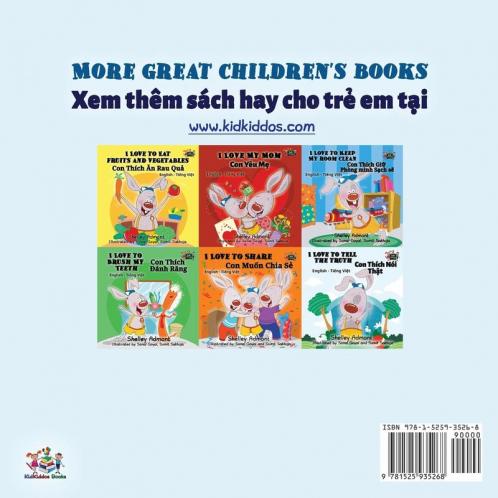 I Love My Dad (Vietnamese English Bilingual Book for Kids)