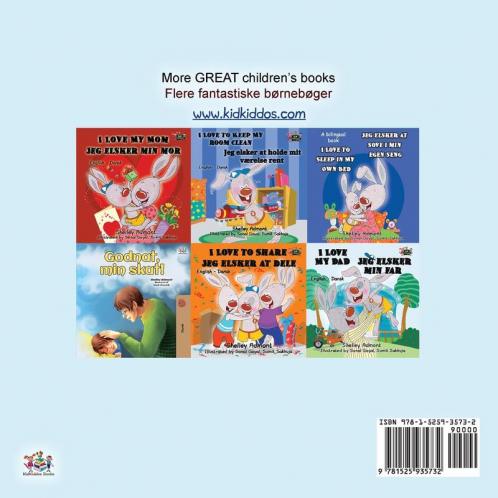 I Love to Help (English Danish Bilingual Children's Book)